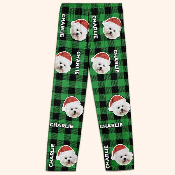 Custom Photo My Lovely Pajama - Dog & Cat Personalized Custom Face Photo  Pajama Pants - Christmas Gift For Pet Owners, Pet Lovers
