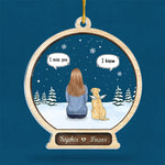 You Are Loved Beyond Words - Memorial Personalized Custom Ornament - Acrylic Custom Shaped - Christmas Gift, Sympathy Gift For Pet Owners, Pet Lovers