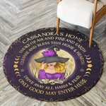 Smoke Of Air And Fire And Earth - Personalized Custom Shaped Home Decor Witch Decorative Mat - Halloween Gift For Witches, Yourself