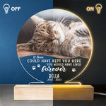 Custom Cat Memorial Gifts for Pet Lovers - Personalized 3D LED Light
