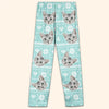 Custom Photo Christmas Is Coming To Town - Dog & Cat Personalized Custom Face Photo Pajama Pants - New Arrival, Christmas Gift For Pet Owners, Pet Lovers