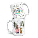 Just A Girl Who Loves Dogs - Dog Personalized Custom Mug - Gift For Pet Owners, Pet Lovers