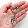 We're Sisters Forever - Besties Personalized Custom Rectangle Shaped Acrylic Keychain - Gift For Best Friends, BFF, Sisters