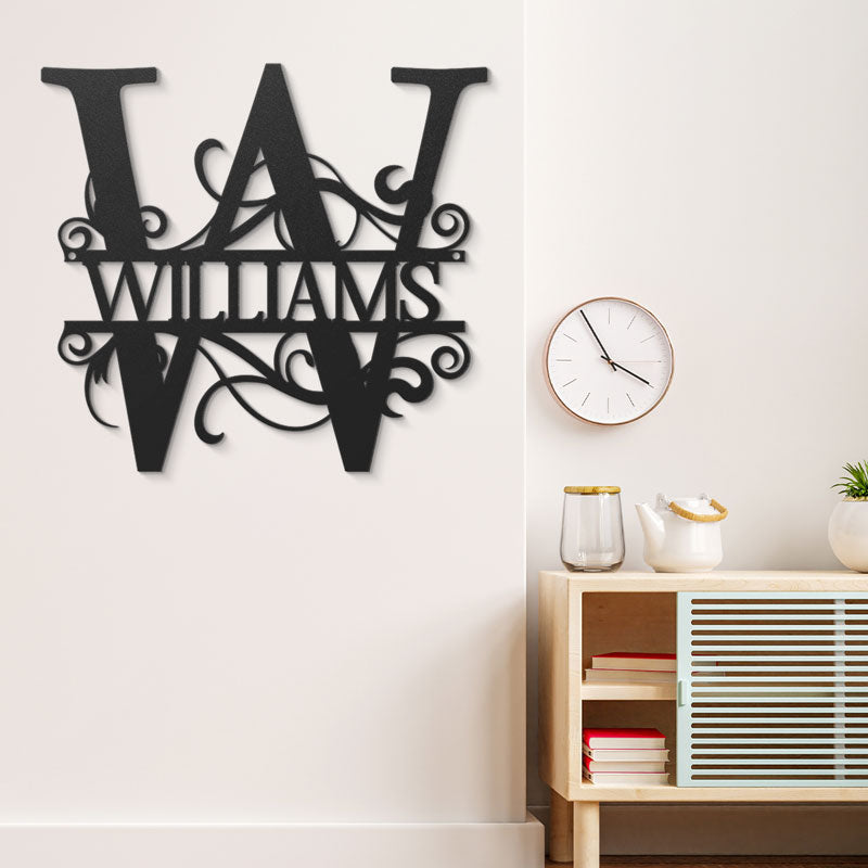 Family Pride - Family Personalized Custom Home Decor Cut Metal Sign, Metal Wall Art - Gift For Family Members