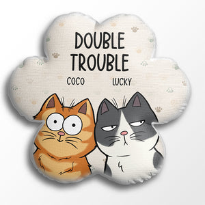 We Rule The House - Cat Personalized Custom Shaped Pillow - Gift For Pet Owners, Pet Lovers