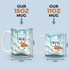 Hello December - Family Personalized Custom 3D Inflated Effect Printed Mug - Christmas Gift For Family Members