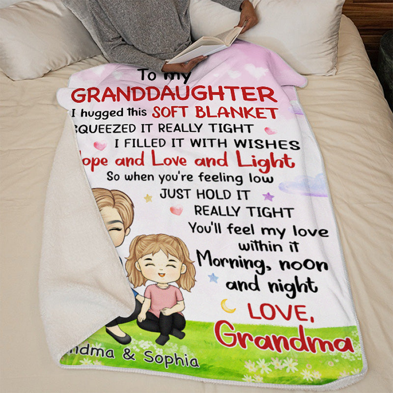 Grandma 2025 blanket hugged