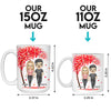 I Just Want To Hold Your Hand Forever - Couple Personalized Custom Mug - Gift For Husband Wife, Anniversary