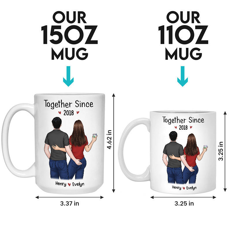 You're My Soulmate - Couple Personalized Custom Mug - Gift For Husband Wife, Anniversary