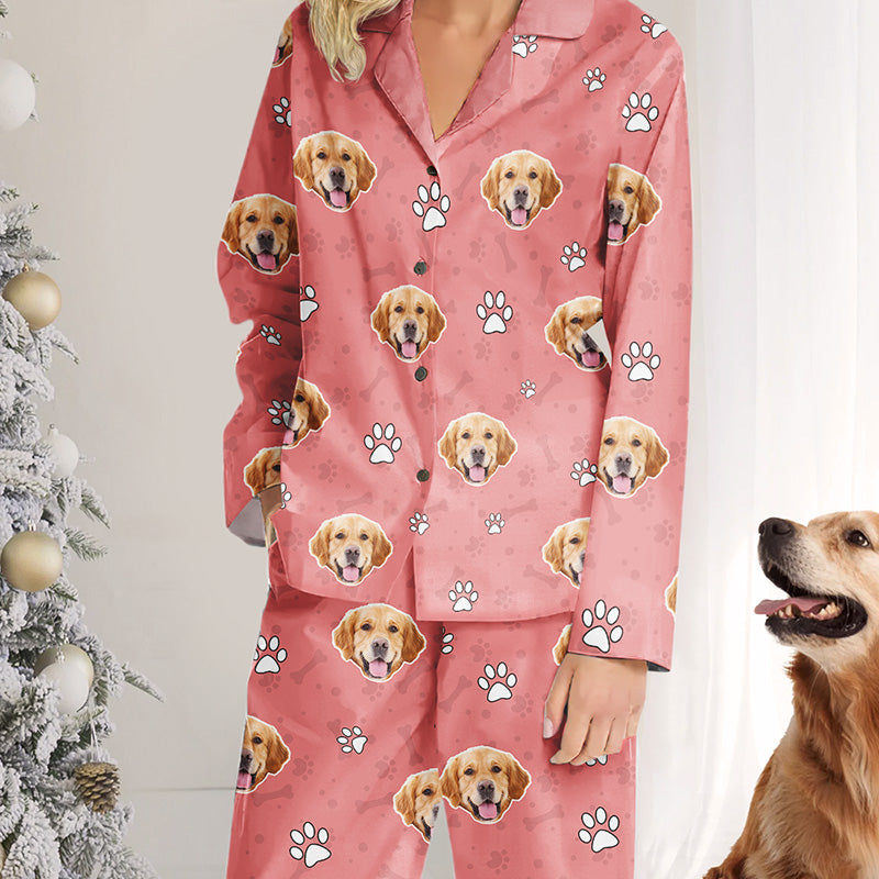 Custom Photo Pet Face - Christmas Gift For Dog Lovers, Cat Lovers