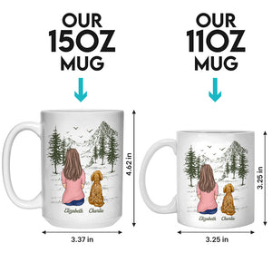 Just A Girl Who Loves Dogs - Dog Personalized Custom Mug - Gift For Pet Owners, Pet Lovers