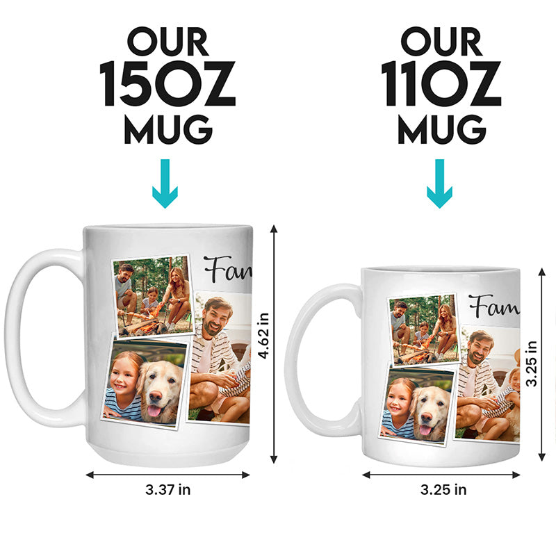 This Is Us, A Little Bit Of Crazy - Family Personalized Custom Mug - Gift For Family Members
