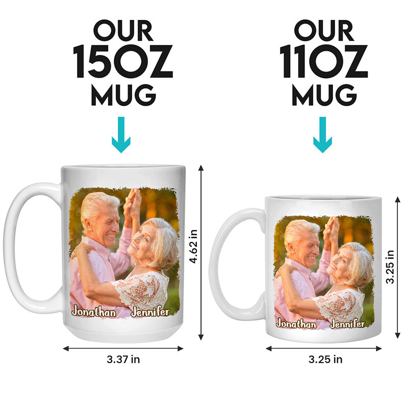 Custom Photo You're Still Hotter Than This - Couple Personalized Custom Mug - Gift For Husband Wife, Anniversary