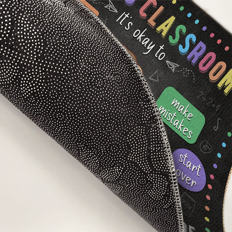 It's Ok To Not Know It All - Teacher Personalized Custom Home Decor Decorative Mat - House Warming Gift For Teacher, Back To School