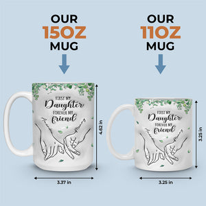 Happiness Is Seeing Your Mother Smile - Family Personalized Custom 3D Inflated Effect Printed Mug - Gift For Mom, Daughter