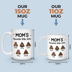 Mom, We're So Stinkin Cute - Family Personalized Custom Mug - Gift For Mom