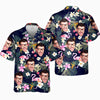 Custom Photo Summer Breeze - Couple Custom Hawaiian Shirt, Custom Shirts, Personalized Shirts, Hawaiian Shirt for Men, Beach Shirt, Aloha Shirt Men - Summer Vacation Gift, Gift For Husband Wife