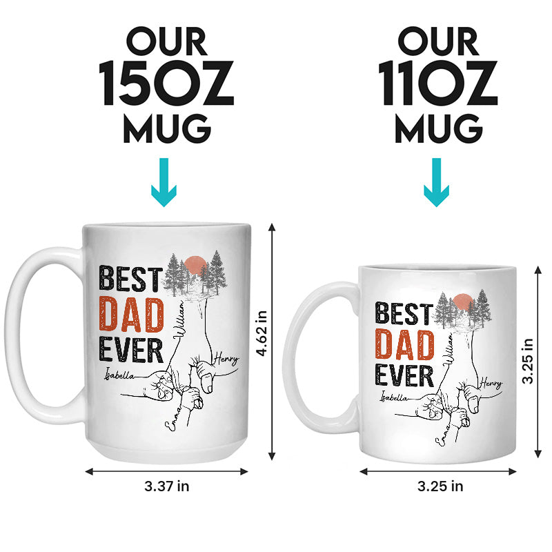 Best papa ever store mug