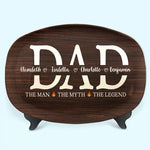 Custom Name Dad Gifts for Fathers - Personalized Platter