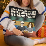 You Will Always Be My Number One Man - Family Personalized Custom Pillow - Birthday Gift For Dad