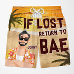 Better Together - Personalized Couple Beach Shorts - Gift For Couples, Husband Wife