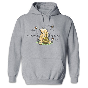 They Call Me Mama Bear - Family Personalized Custom Unisex T-shirt, Hoodie, Sweatshirt - Gift For Mom