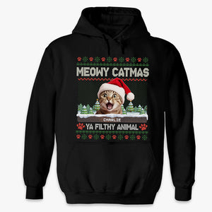 Custom Photo Have A Pawfect Christmas - Dog & Cat Personalized Custom Unisex T-shirt, Hoodie, Sweatshirt - Christmas Gift For Pet Owners, Pet Lovers