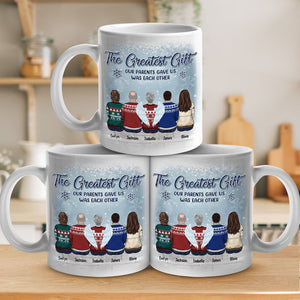 The Love Between Brothers And Sisters - Family Personalized Custom Mug - Christmas Gift, Gift For Siblings, Brothers, Sisters