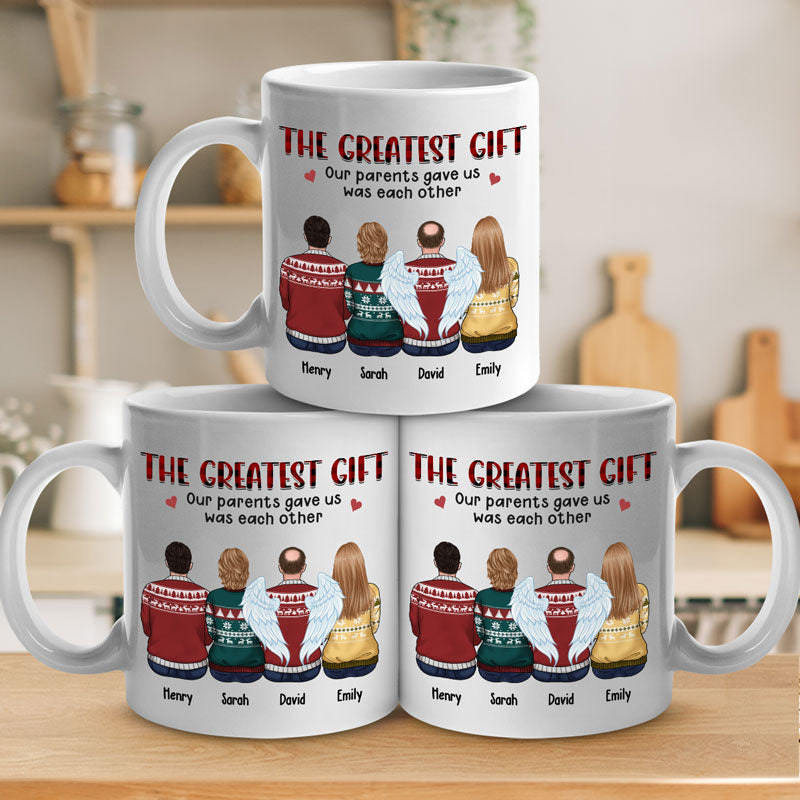 Personalized Christmas Family Mug