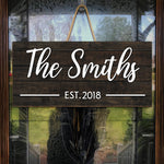 Welcome To Our Home - Family Personalized Custom Rectangle Shaped Home Decor Wood Sign - House Warming Gift For Family Members