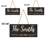 Welcome To Our Home - Family Personalized Custom Rectangle Shaped Home Decor Wood Sign - House Warming Gift For Family Members