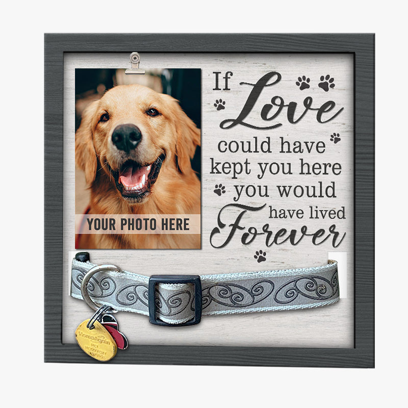 9x9in Personalized Pet Loss Sign, Dog Memorial Gifts For Loss Of