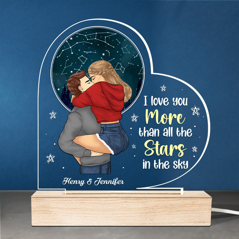 I Love You More Than All The Stars In The Sky Couple Personalized Cu Pawfect House