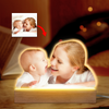 Photo personnalisée « Tu grandis si vite » - Lampe LED 3D personnalisée en forme de famille - Téléchargez une photo cadeau pour enfants