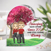 Baby, You’re The Only One I Want To Annoy For The Rest Of My Life - Couple Personalized Custom Heart Shaped Acrylic Plaque - Gift For Husband Wife, Anniversary