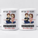 You're The Only One - Couple Personalized Custom Mug - Gift For Husband Wife, Anniversary