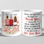 For All The Special Things You Do - Family Personalized Custom Mug - Gift For Mom, Grandma