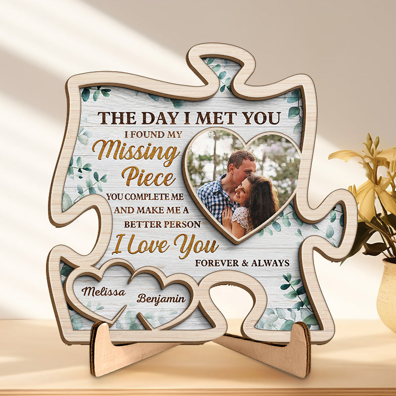 I Love My Grandkids - Family Personalized Custom 2-Layered Wooden Plaq -  Pawfect House