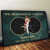 The Night We Met - Couple Personalized Custom Horizontal Poster - Gift For Husband Wife, Anniversary
