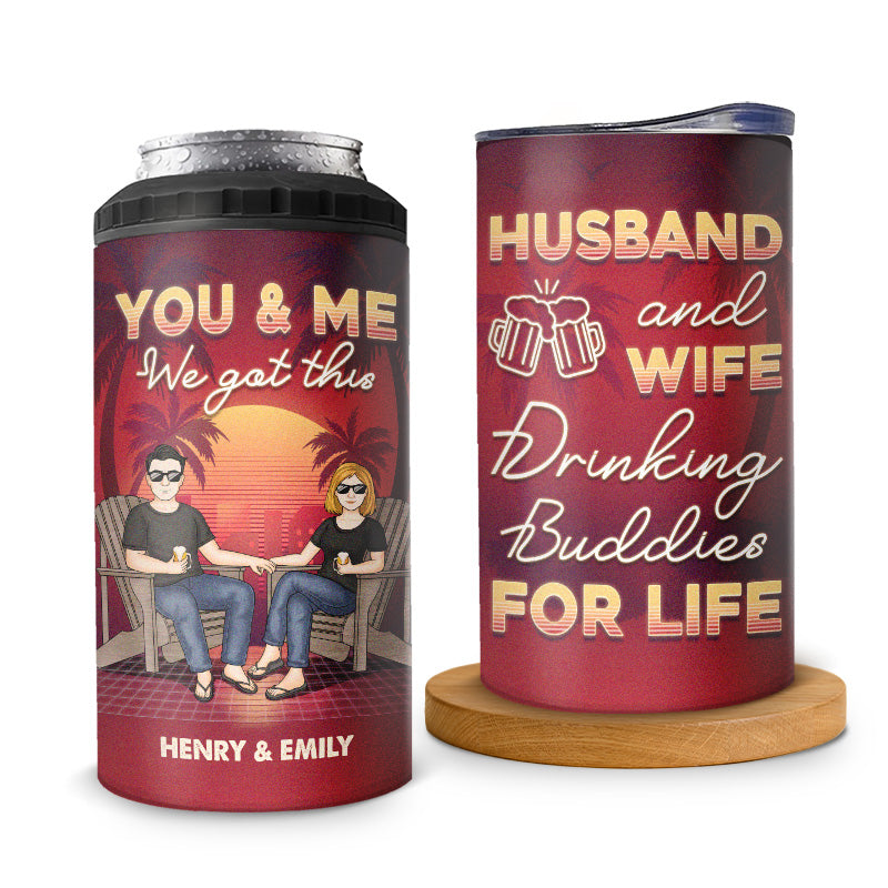 Dad A fine man and beer drinker 12 oz can koozie