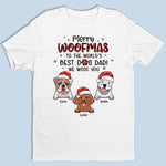 Custom Name Christmas Gifts for Dog Dads - Personalized Apparel