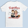 Happily Annoying Each Other Since - Couple Personalized Custom Unisex T-shirt, Hoodie, Sweatshirt - Gift For Husband Wife, Anniversary