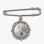 Custom Photo Memorial Keepsake Gifts - Personalized Memorial Lapel Pin