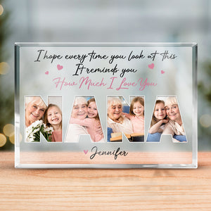 Custom Photo We'll Always Need You - Family Personalized Custom Rectangle Shaped Acrylic Plaque - Gift For Mom, Grandma