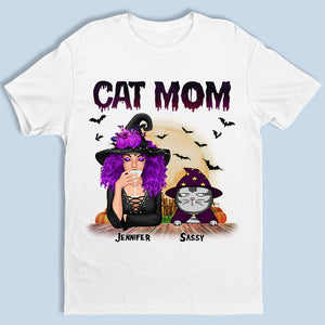 Strong Independent Cat Mom - Cat Personalized Custom Unisex T-shirt, Hoodie, Sweatshirt - Halloween Gift For Pet Owners, Pet Lovers