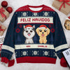 All I Want For Christmas - Dog Personalized Custom Ugly Sweatshirt - Unisex Wool Jumper - Christmas Gift For Pet Owners, Pet Lovers