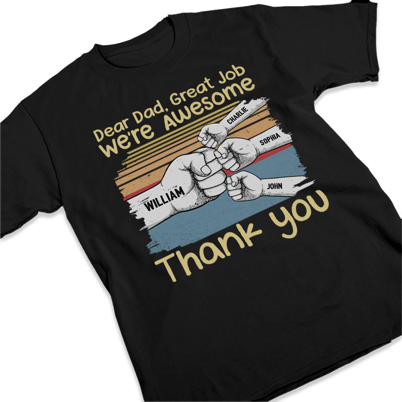 Dad You Are My Missing Piece - Family Personalized Custom Unisex T-shirt, Hoodie, Sweatshirt - Father's Day, Birthday Gift For Dad