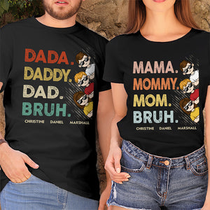 You're Our Dada Daddy Dad Mama Mommy Mom - Family Personalized Custom Unisex T-shirt, Hoodie, Sweatshirt - Father's Day, Mother's Day, Birthday Gift For Dad, Mom