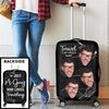 Go With All Your Heart - Travel Personalized Custom Luggage Cover - Gift For Travel Lovers
