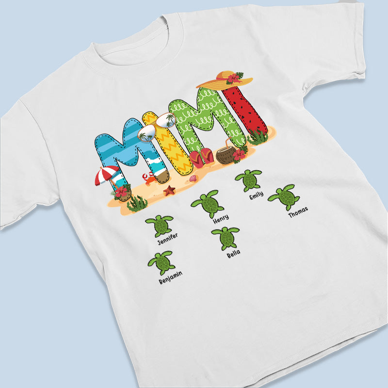 Your First Friend, Your Best Friend And Your Forever Friend - Family Personalized Custom Unisex T-shirt, Hoodie, Sweatshirt - Summer Vacation, Birthday Gift For Mom, Grandma